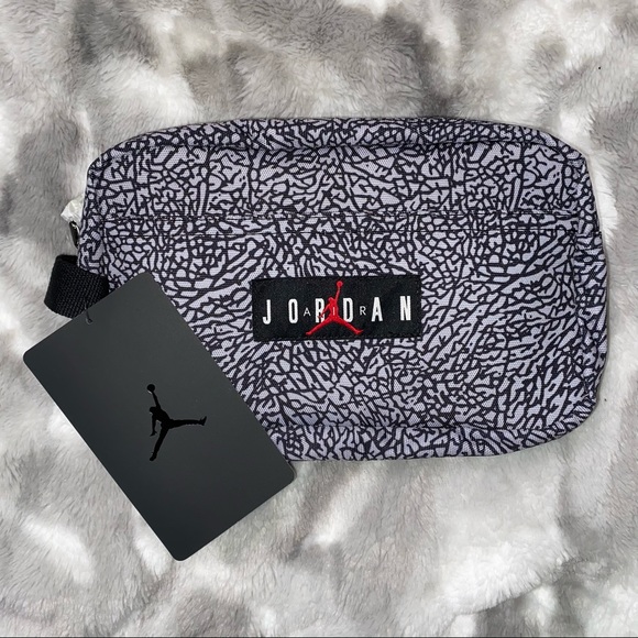 Jordan Other - Jordan Jumpman Travel Bag Dopp Kit, Wolf Grey